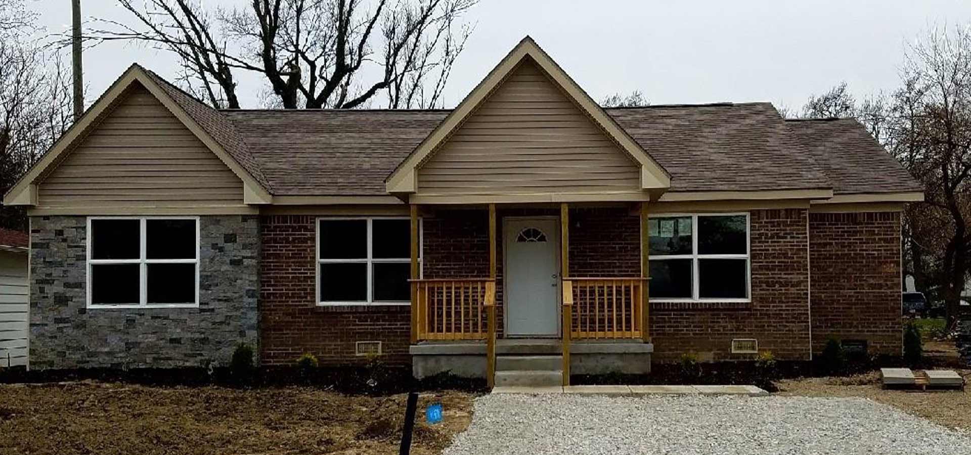 Indy Gateway home built on the west side by high school students displayed at open house